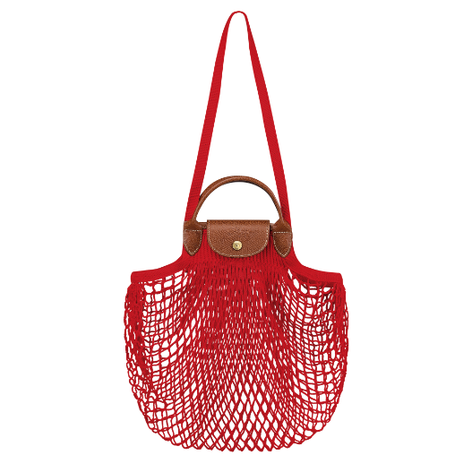 Le Pliage Filet L Mesh Bag - Red