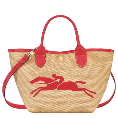 Le Panier Pliage S Basket Bag - Red