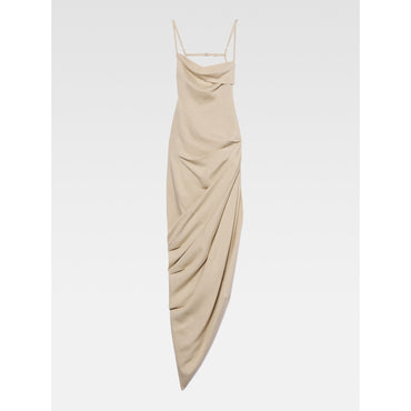 Women La Robe Saudade Longue - Beige