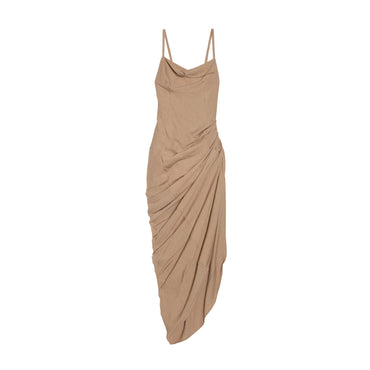 Women La Robe Saudade Longue - Beige