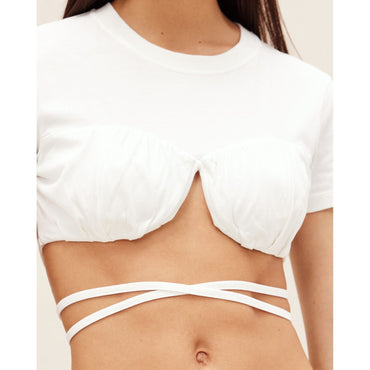 Women Le Tshirt Baci - White