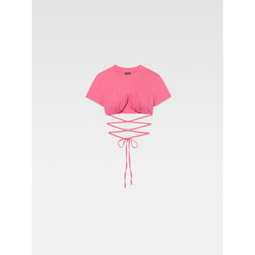 Women Le Tshirt Baci - Dark Pink
