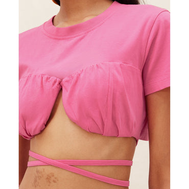 Women Le Tshirt Baci - Dark Pink