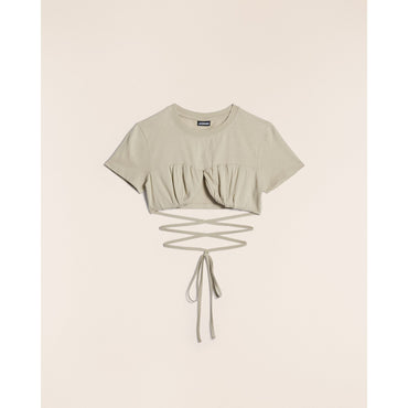 Women Le Tshirt Baci - Light Khaki