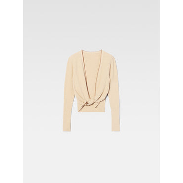 Women Le Gilet Noue - Beige