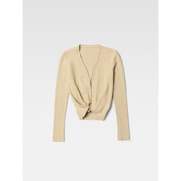 Women Le Gilet Noue - Beige