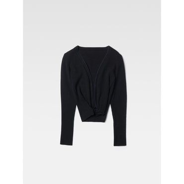 Women Le Gilet Noue - Black