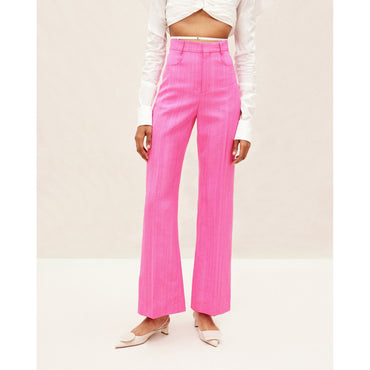 Women Le Pantalon Sauge - Pink