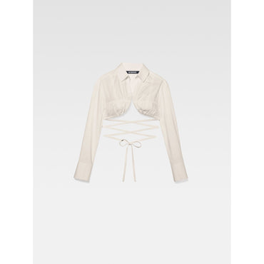 Women La Chemise Baci - Beige