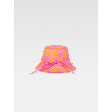 Unisex Le Bob Gadjo - Print Orange/Pink Flowers