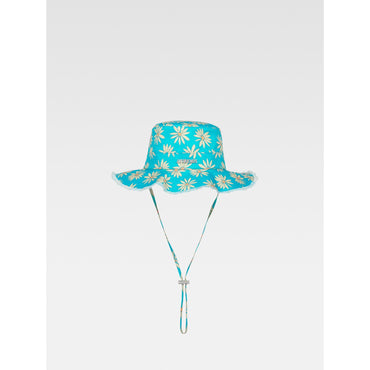 Unisex Le Bob Artichaut - Print Green/Blue Flowers