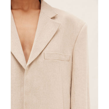 Women La Veste D Homme - Beige