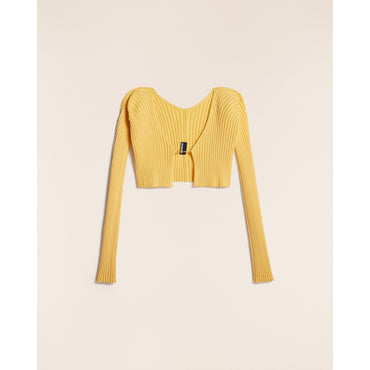 Women La Maille Pralu - Light Yellow