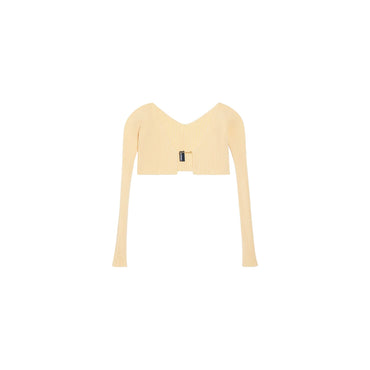 Women La Maille Pralu - Light Yellow 2