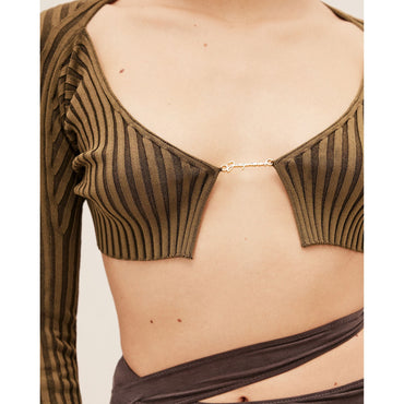 Women La Maille Pralu - Brown