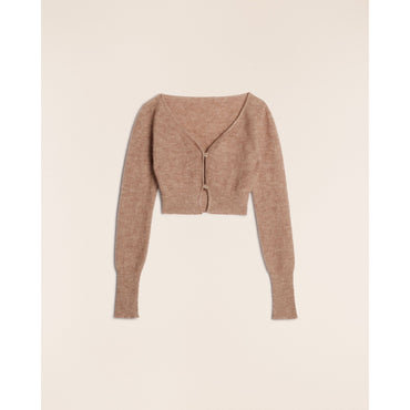 Women Le Cardigan Alzou - Light Brown