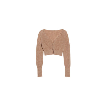 Women Le Cardigan Alzou - Light Brown