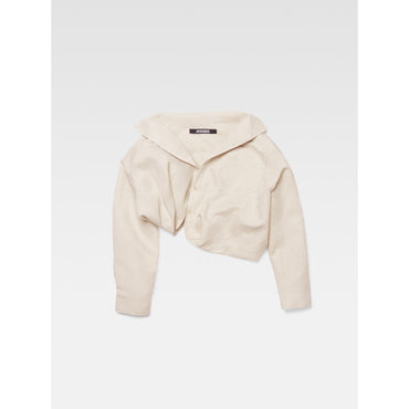 Women La Chemise Mejean - Light Beige