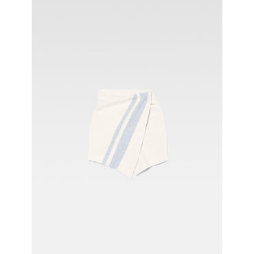 Women La Jupe Bagnu - Jacquard Blue Stripes