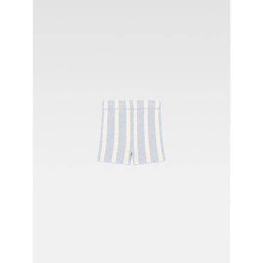 Women Le Short Bagnu - Jacquard Blue Stripes