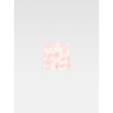 Women Le Short Bagnu - Jacquard Pink Flowers