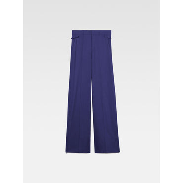 Women Le Pantalon Marino - Navy Checks