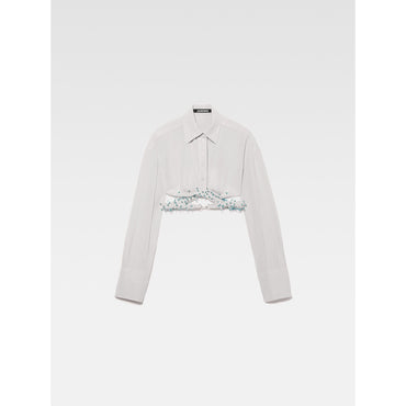 Women La Chemise Perli - Light Grey