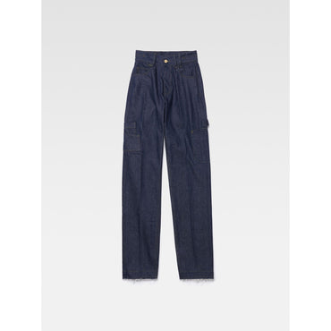 Women Le De Nimes Papier - Navy/Khaki