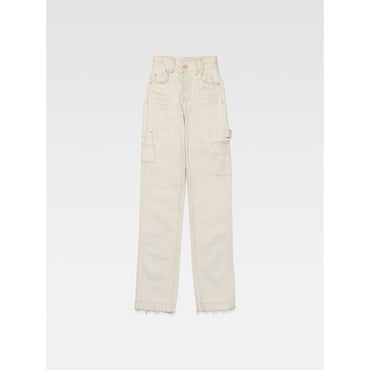 Women Le De Nimes Papier - Off White/Light Beige