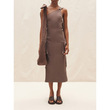 Women La Robe Marrone - Brown