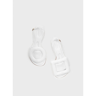 Women Les Sandales Cuscinu - White
