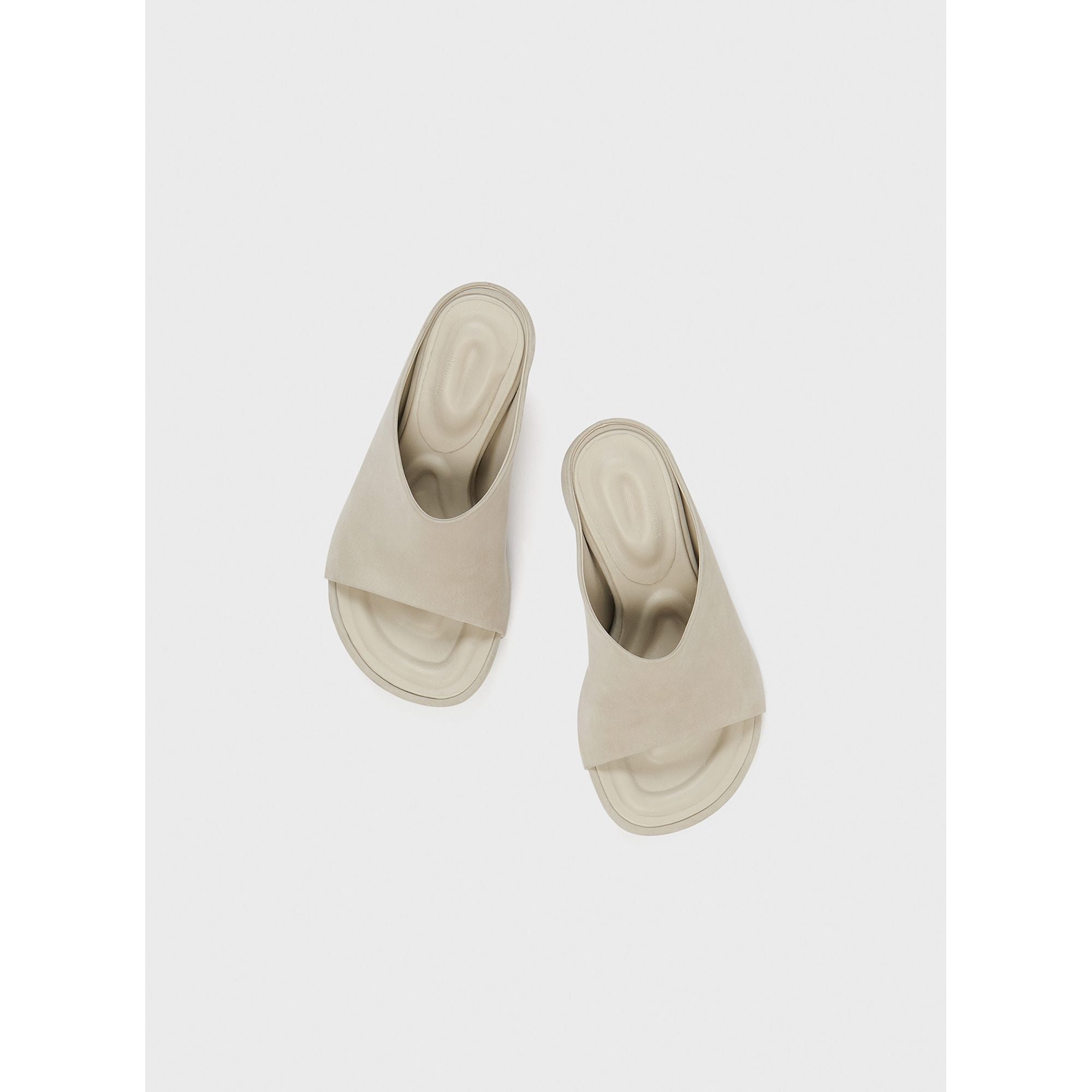 Women Les Mules Nuvola - Light Grey