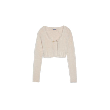 Women La Maille Neve Manches Lo - Off-white