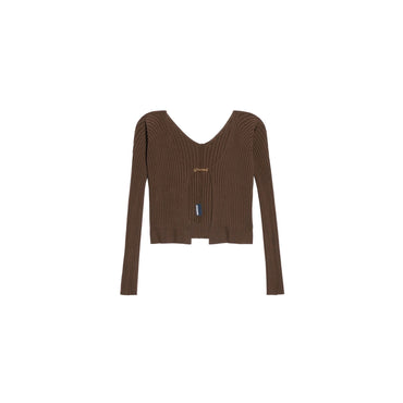 Women La Maille Pralu Longue - Brown