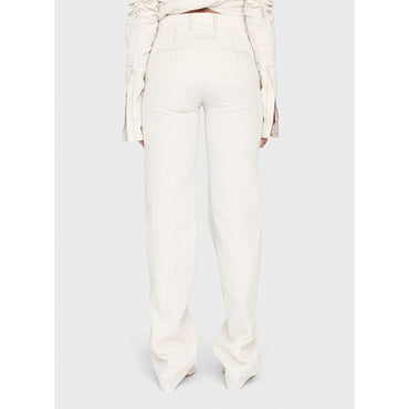 Women Le Pantalon Camargue - Light Beige