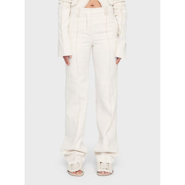 Women Le Pantalon Camargue - Light Beige