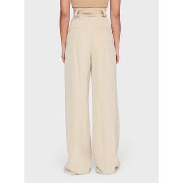 Women Le Pantalon Santon - Dark Beige