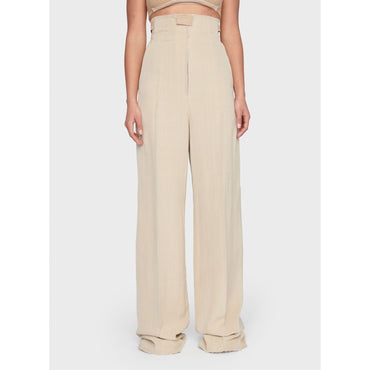 Women Le Pantalon Santon - Dark Beige