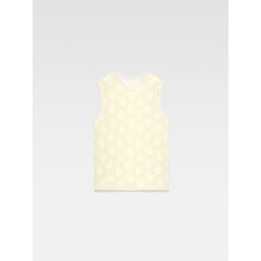 Men La Maille Menta - Jacquard Yellow Flowers
