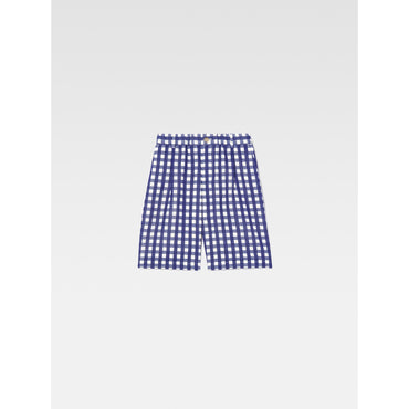 Men Le Short Gelati - Navy Checks
