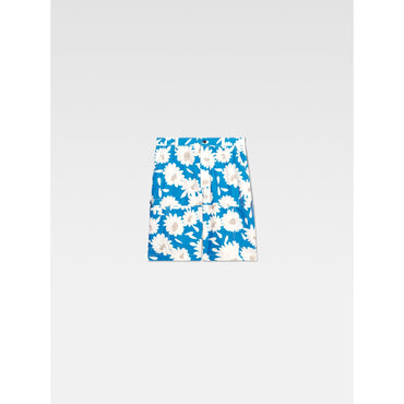 Men Le Short Giardino - Print White/Blue Flowers