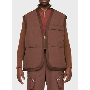 Men Le Gilet Pino - Brown