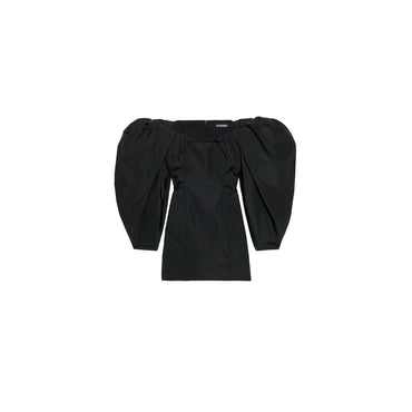 Women La Robe Taffetas - Black
