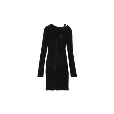 Women La Robe Maille Colin - Black