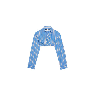 Women La Chemise Bahia Courte - Blue Stripes