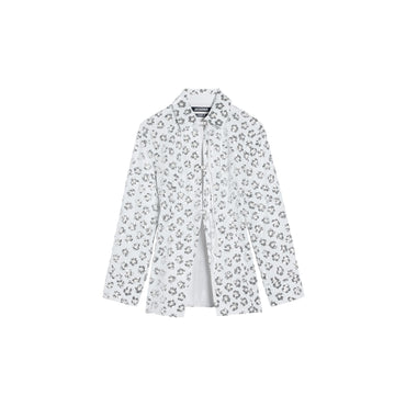 Women La Chemise Lavoir Brod?e - Sequins Flowers Embroider