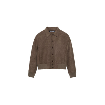 Men Le Bomber Feltro - Dark Brown