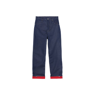 Men Le De-nimes Reverso - Navy/Brown
