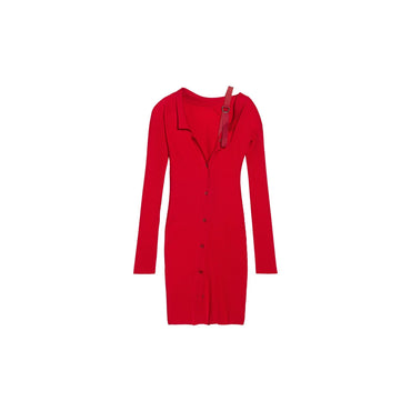 Women La Robe Maille Colin - Red