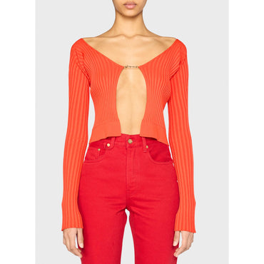 Women La Maille Pralu Longue - Light Orange